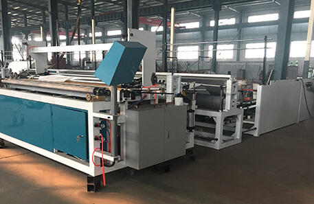 without core toilet paper rewinding machine