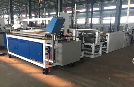 chinese small 1092mm potable 2 ply image printing side embossing tissue napkin and toilet paper machine maker