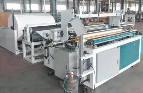 high quality 1092 small toilet paper rewinding machine with embossing