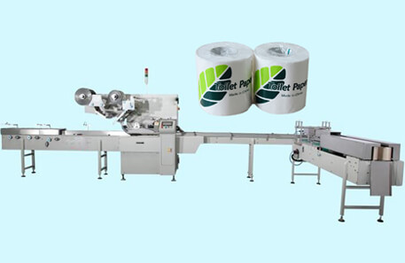 high speed automatic single kitchen towel paper roll packing machine