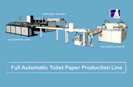 2.8-3m High Quality Fully Automatic Toilet Paper Roll Production Line