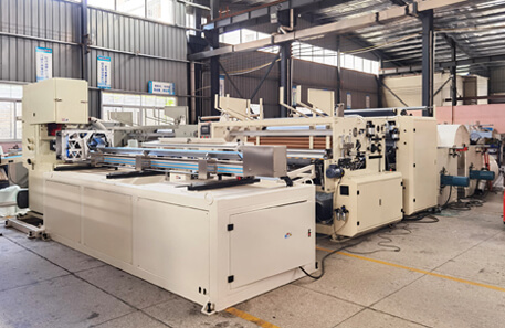 lamination kitchen towel paper roll making machine production line