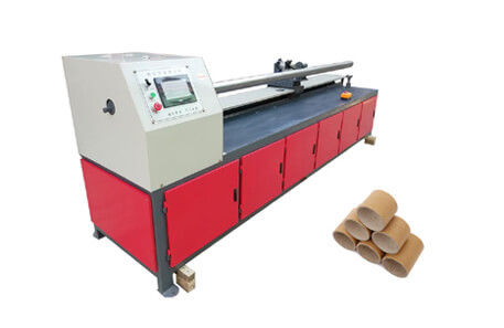 CNC High Speed Full Automatic Single Blade Paper Tube Core Cutting Machine