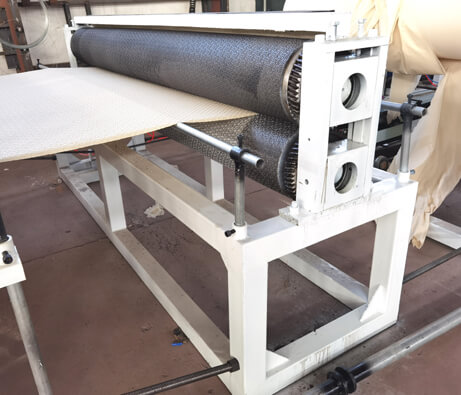 Embossing Unit for Tissue Paper Rewinding Machine