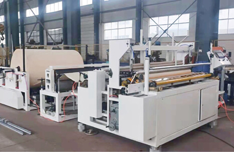 small model toilet tissue paper rewinding machine