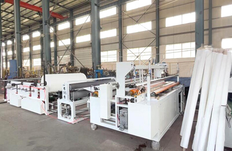 automatic 1880 perforating toilet paper rewinding machine embossing