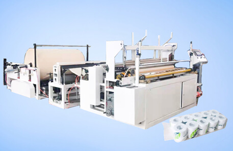 all in one high quality small scale fully automatic toilet paper making machine price