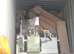 Small Model Toilet Paper Roll Making Machine for Ghana Client