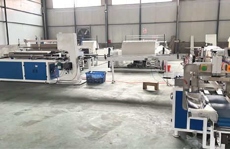 automatic toilet paper machine